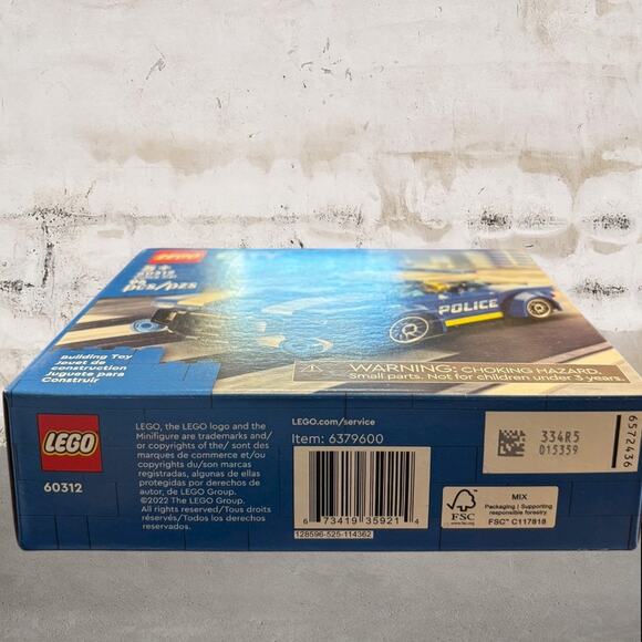 LEGO City Police Car Toy New in Box - Picture 6 of 6